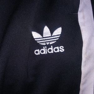 Vintage Adidas snap button track pants